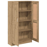 Book Cabinet Artisan Oak 82,5x30,5x150 cm Engineered Wood