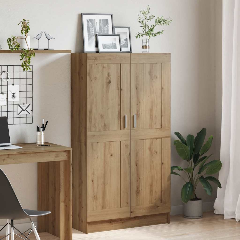 Book Cabinet Artisan Oak 82,5x30,5x150 cm Engineered Wood