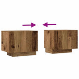TV Cabinet Old Wood 100x35x40 cm Engineered Wood