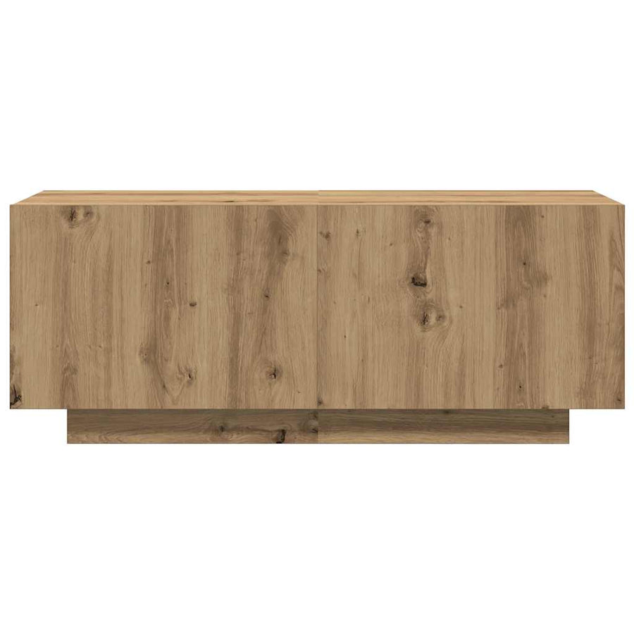 TV Cabinet Artisan Oak 100x35x40 cm Engineered Wood, image 4