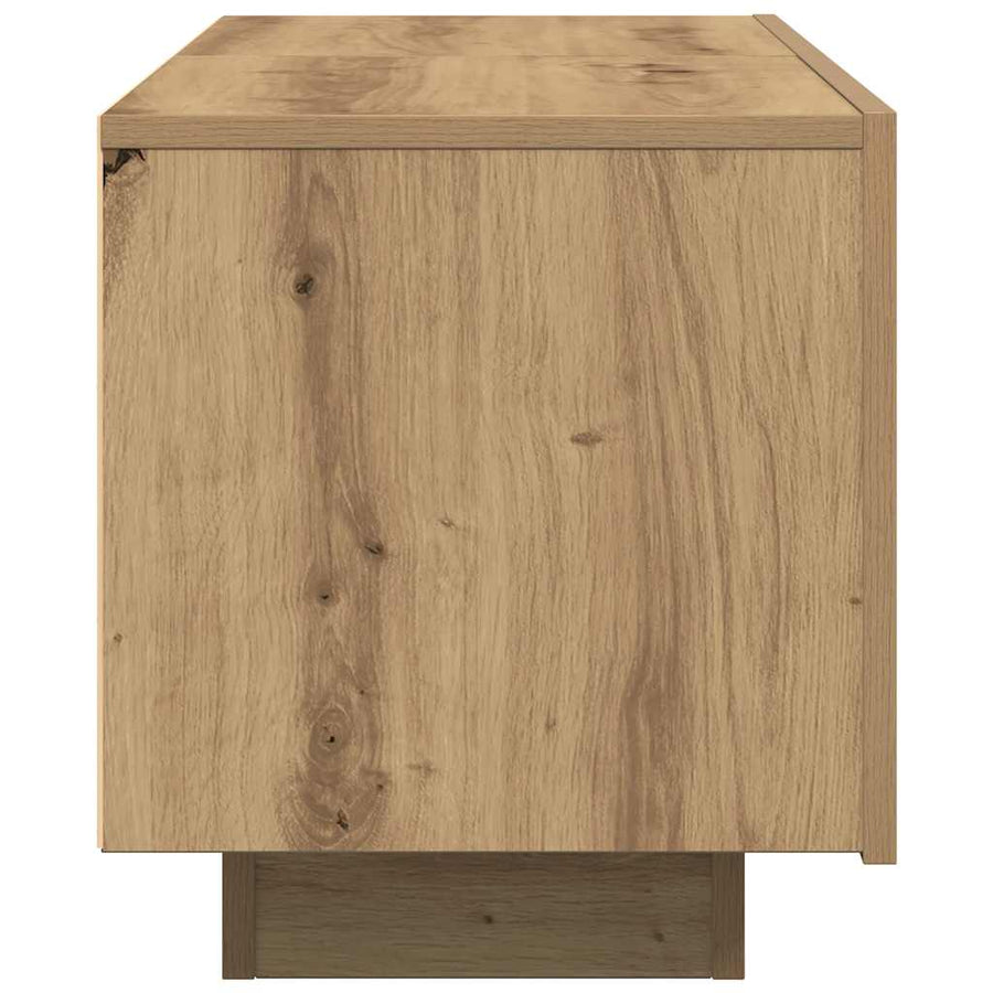 TV Cabinet Artisan Oak 100x35x40 cm Engineered Wood, image 5