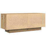 TV Cabinet Artisan Oak 100x35x40 cm Engineered Wood - 45-Degree Angle