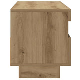 TV Cabinet with LED Lights Artisian Oak 100x35x40 cm Engineered Wood - Extra Image