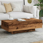 Coffee Table Old Wood 100x49,5x31 cm Engineered Wood