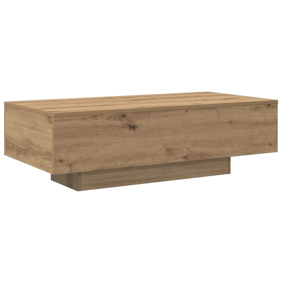Coffee Table Artisan Oak 100x49,5x31 cm Engineered Wood