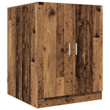 Washing Machine Cabinet Old Wood 70.5x71.5x91.5 cm - Front View