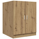 Washing Machine Cabinet Artisan Oak 70.5x71.5x91.5 cm - Front View