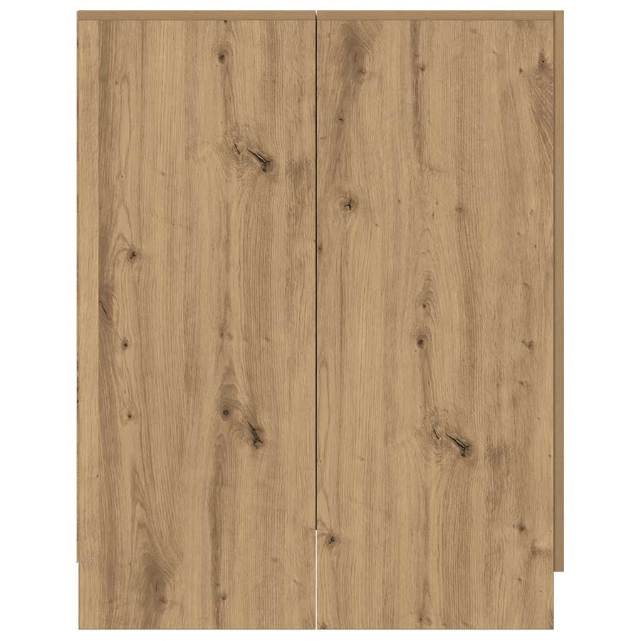 Washing Machine Cabinet Artisan Oak 70.5x71.5x91.5 cm