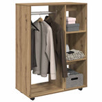 Wardrobe Artisan Oak 80x40x110 cm Engineered Wood