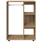 Wardrobe Artisan Oak 80x40x110 cm Engineered Wood