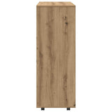 Wardrobe Artisan Oak 80x40x110 cm Engineered Wood