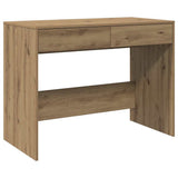 Desk Artisan Oak 101x50x76.5 cm Engineered Wood - Front View