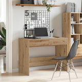 Desk Artisan Oak 101x50x76.5 cm Engineered Wood - Side View