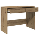 Desk Artisan Oak 101x50x76.5 cm Engineered Wood - 45-Degree Angle