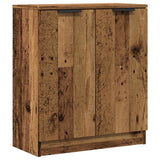 Sideboard Old Wood 60x30x70 cm Engineered Wood - Front View