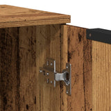 Sideboard Old Wood 60x30x70 cm Engineered Wood - Low Angle