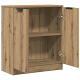 Sideboard Artisan Oak 60x30x70 cm Engineered Wood - 45-Degree Angle