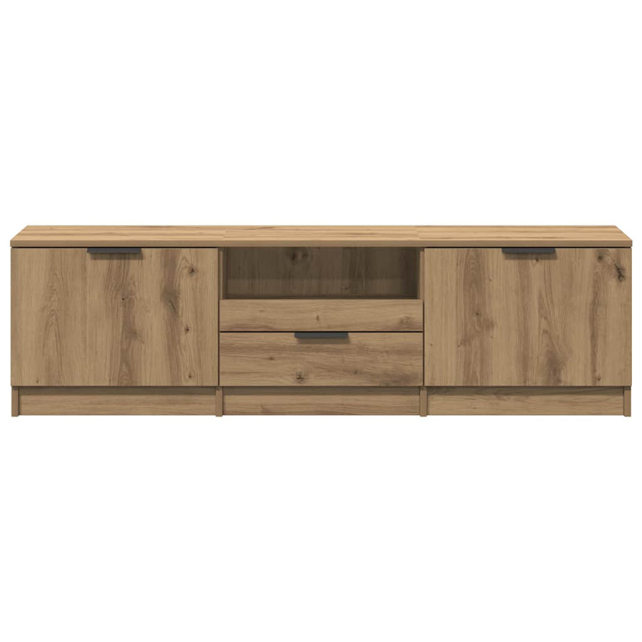 TV Cabinet Artisan Oak 140x35x40 cm Engineered Wood