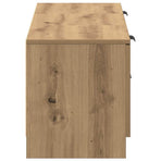 TV Cabinet Artisan Oak 140x35x40 cm Engineered Wood