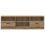 TV Cabinet Artisan Oak 150x33.5x45 cm Engineered Wood, image 4