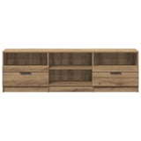 TV Cabinet Artisan Oak 150x33.5x45 cm Engineered Wood - 45-Degree Angle