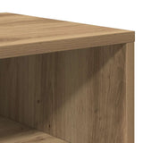 TV Cabinet Artisan Oak 150x33.5x45 cm Engineered Wood - Low Angle