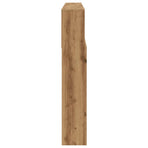 Headboard Cabinet Artisan Oak 180x19x103.5 cm Engineered Wood