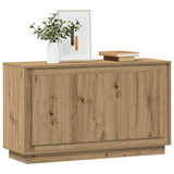 Sideboard Artisan Oak 102x35x55 cm Engineered Wood - Side View