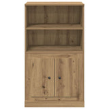 Highboard Artisian Oak 60x35.5x103.5 cm Engineered Wood