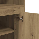 Highboard Artisian Oak 60x35.5x103.5 cm Engineered Wood - Low Angle