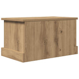 Storage Box Artisan Oak 30x50x28 cm Engineered Wood - Low Angle