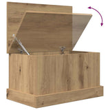 Storage Box Artisan Oak 30x50x28 cm Engineered Wood
