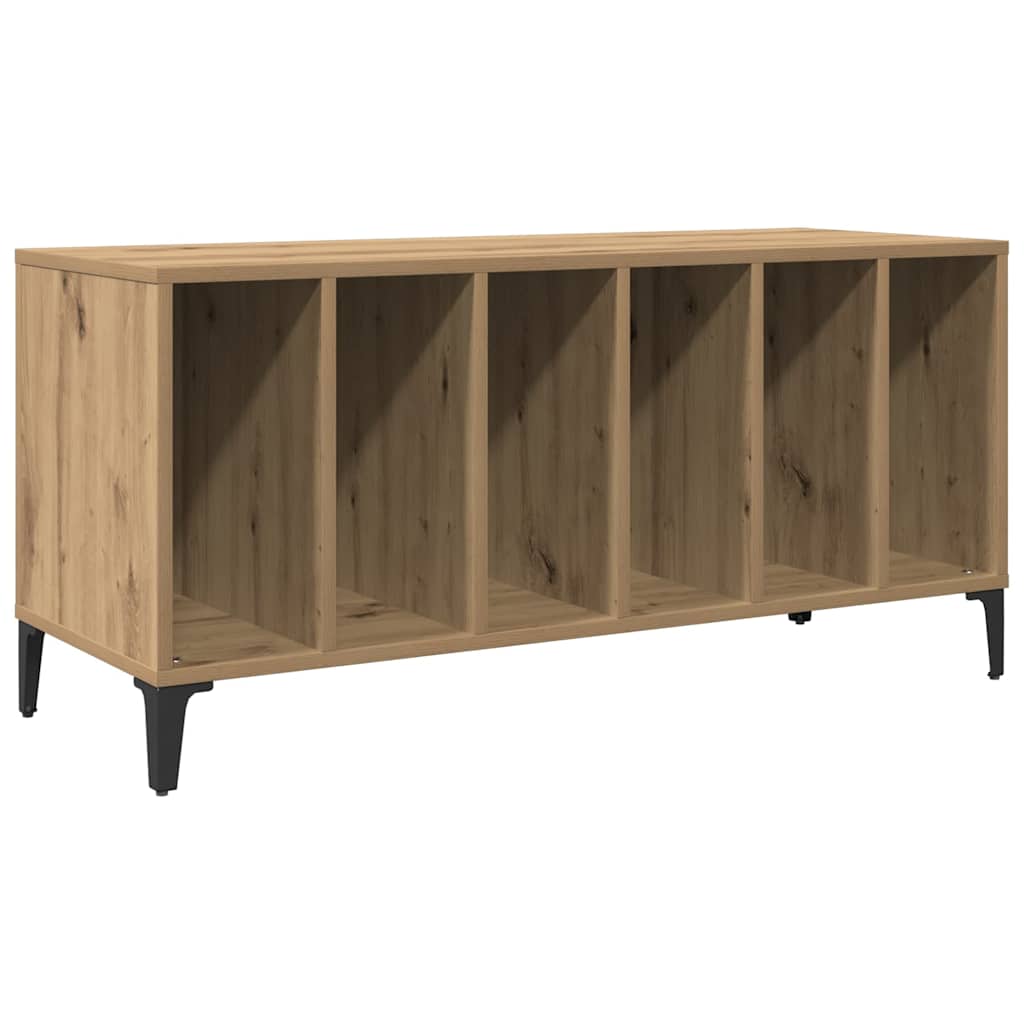 Record Cabinet Artisan Oak 100x38x48 cm Engineered Wood