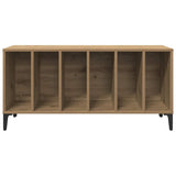 Record Cabinet Artisan Oak 100x38x48 cm Engineered Wood - Top-Down View