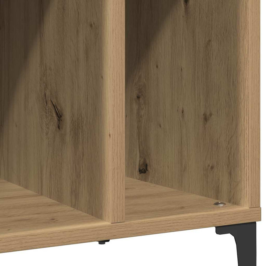 Record Cabinet Artisan Oak 100x38x48 cm Engineered Wood