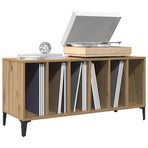 Record Cabinet Artisan Oak 100x38x48 cm Engineered Wood