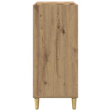 Record Cabinet Artisan Oak 84.5x38x89 cm Engineered Wood