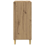Record Cabinet Artisan Oak 84.5x38x89 cm Engineered Wood