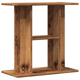 Aquarium Stand Old Wood 60x30x60 cm Engineered Wood - Front View