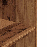 Aquarium Stand Old Wood 60x30x60 cm Engineered Wood