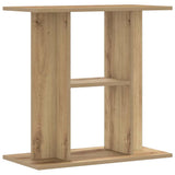 Aquarium Stand Artisan Oak 60x30x60 cm Engineered Wood - Rear View
