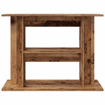 Aquarium Stand Old Wood 80x35x60 cm Engineered Wood