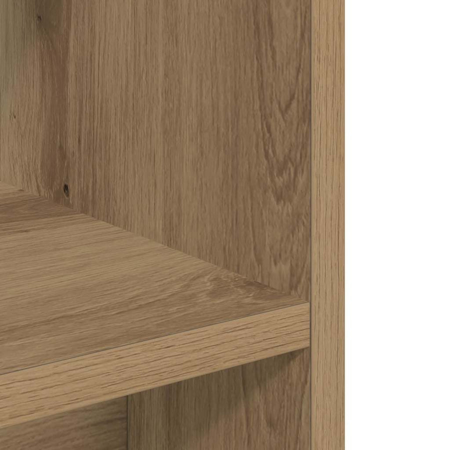 Aquarium Stand Artisan Oak 80x35x60 cm Engineered Wood