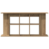 Aquarium Stand Artisan Oak 120x40x60 cm Engineered Wood - Top-Down View