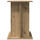 Aquarium Stand Artisan Oak 120x40x60 cm Engineered Wood - 45-Degree Angle