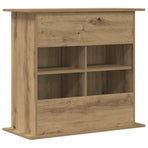 Aquarium Stand Artisan Oak 81x36x73 cm Engineered Wood