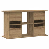 Aquarium Stand Artisan Oak 101x41x58 cm Engineered Wood - Rear View