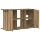 Aquarium Stand Artisan Oak 101x41x58 cm Engineered Wood - Close-Up Angle