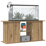 Aquarium Stand Artisan Oak 121x41x58 cm Engineered Wood - Side View