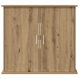 Aquarium Stand Artisan Oak 81x36x73 cm Engineered Wood - Top-Down View